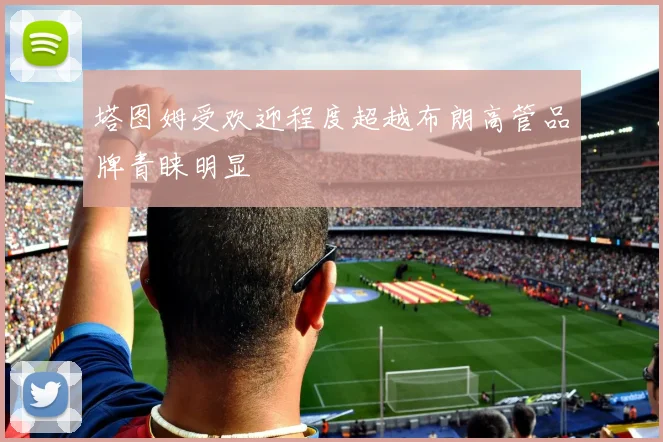 塔图姆受欢迎程度超越布朗高管品牌青睐明显